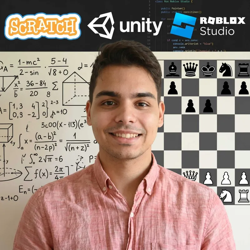Репетитор по программированию для детей — Scratch, Roblox, C# Unity