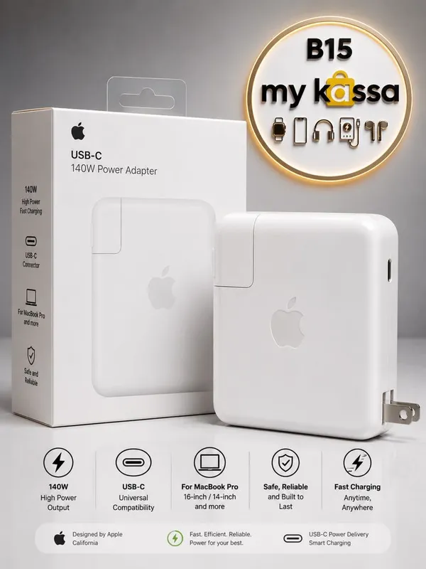 Apple 140W USB-C Power Adapter • Dastavka • New Apple 140W USB-C Power Adapter • Dastavka • New
