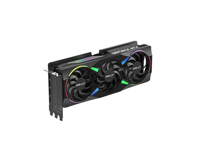 - Видеокарта PNY RTX 5070 Ti XLR8 RGB 16GB (VCG5070T16TFXXPB1) 1 - Видеокарта PNY RTX 5070 Ti XLR8 RGB 16GB (VCG5070T16TFXXPB1) 1