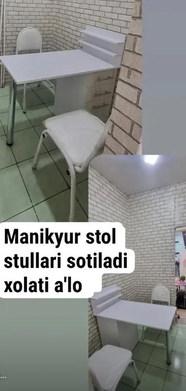 Manikyur stol va stullari