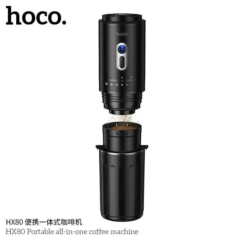 Hoco HX80 Портативная кофемашина всё в одном со встроенной кофемолкой — фото 2