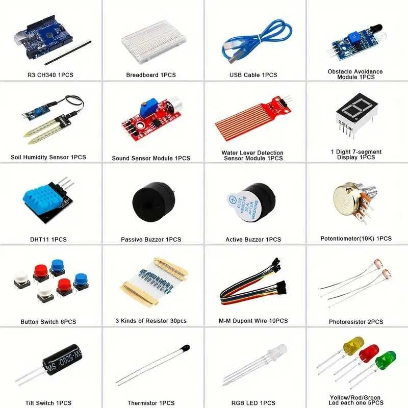 Boshlovchilar uchun Arduino UNO standart to'plami - ulgurji narxlarda! — фото 1