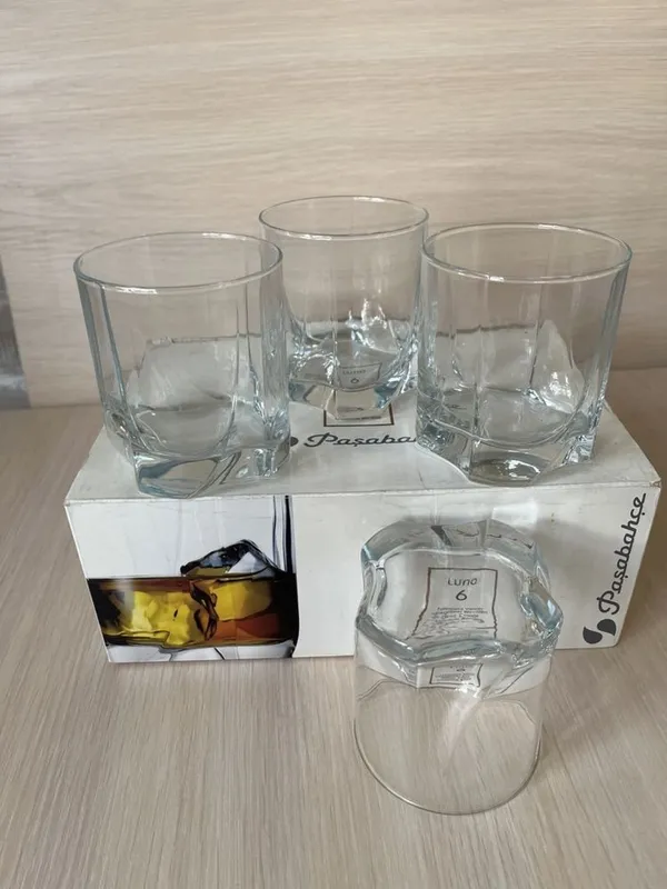 Продаются стаканы новые, стекло, Турция