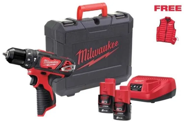 Аккумуляторный дрель-шуруповерт Milwaukee M12 BPDMC-202C 1