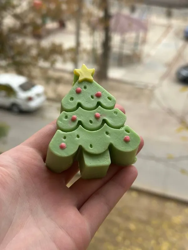 Новогоднее Мыло ручной работы — фото 1
