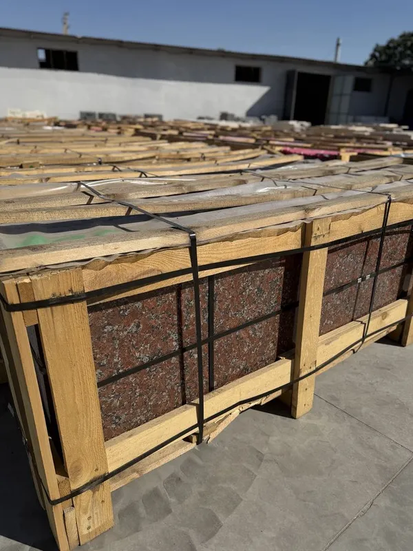 Granit optom narxda fasad sokol uchun. Angola black, labradarit, tanb — фото 3