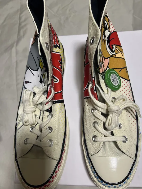 Converse x Tom & Jerry CT70 HI US 10 канвас (текстиль) оригинал 2