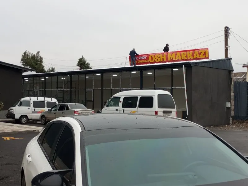 Tayyor reklama OSH MARKAZI yozuvli 2 Tayyor reklama OSH MARKAZI yozuvli 2
