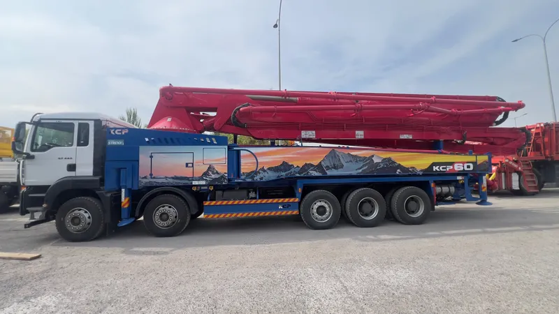 Sitrak KCP 60 бетон насос — фото 2