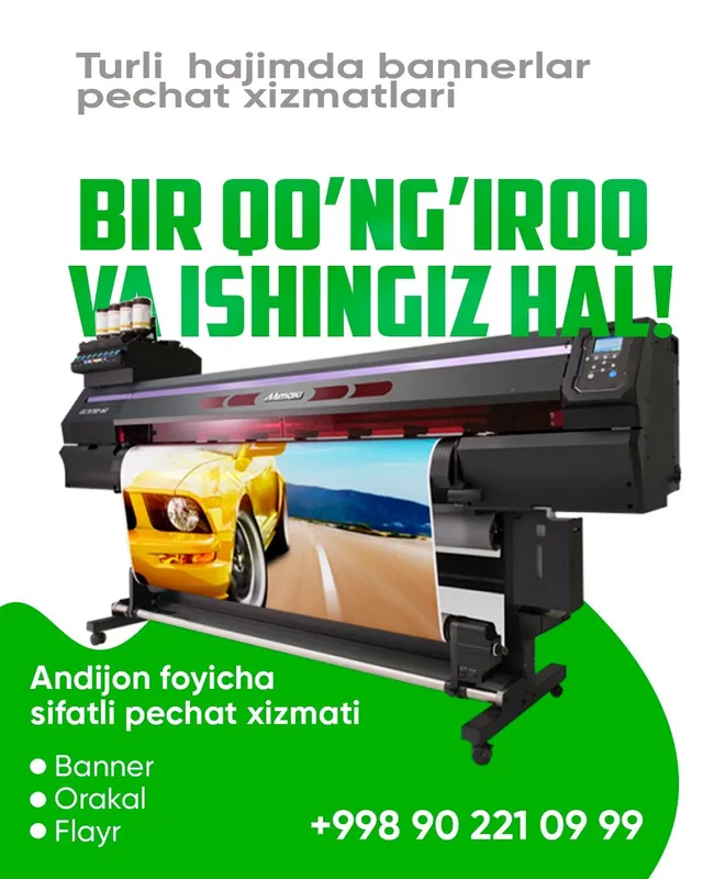 Banner Reklama Andijon