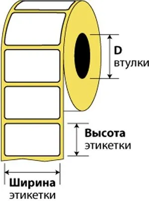 Самоклейка стикер этикетка 1