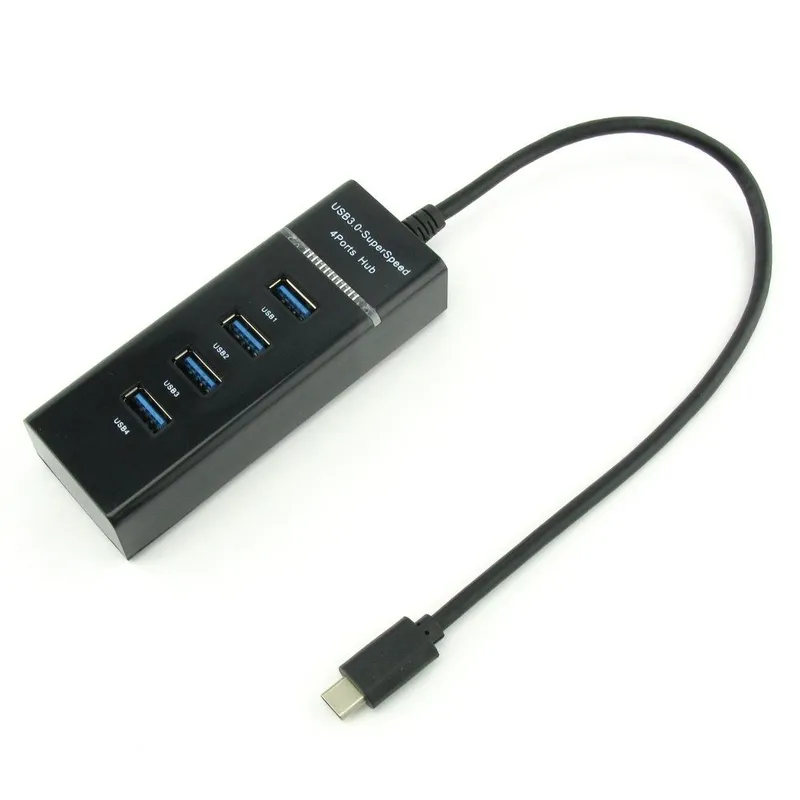 Доставка ! Type-c 3.1 ,Hub 4 × usb ,3.0