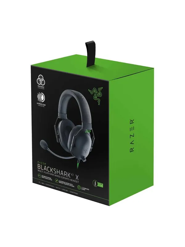 Naushnik Razer blackshark v2 qora черный