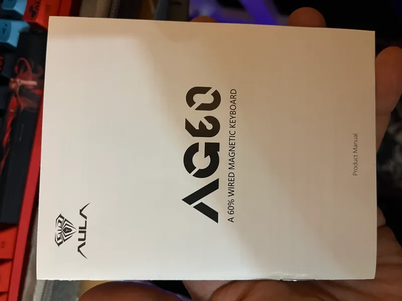 Продам клавиатуру aula ag60 (новый)