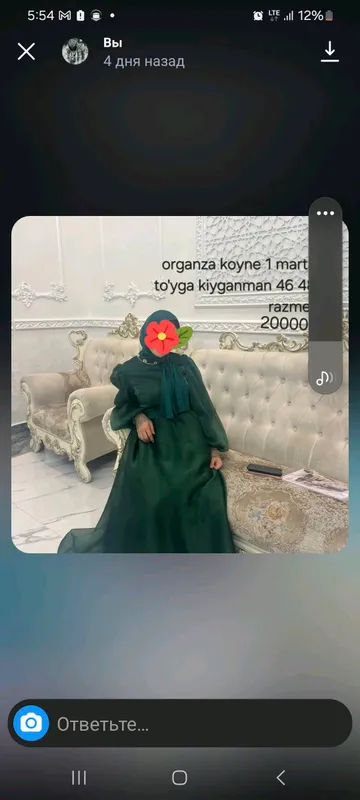 Платье из органзы Платье из органзы