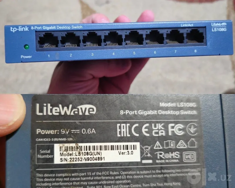 Komplekt hammasi Poe Switch 4+2 100mbps 2 Komplekt hammasi Poe Switch 4+2 100mbps 2