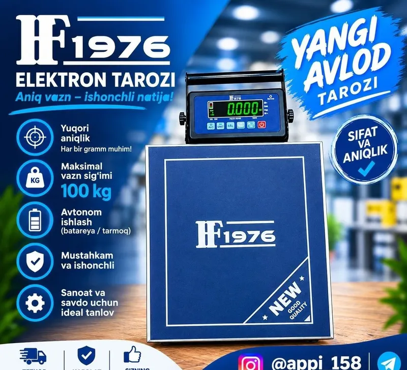 F1976 ELEKTRON TAROZI 100kg 200kg F1976 ELEKTRON TAROZI 100kg 200kg
