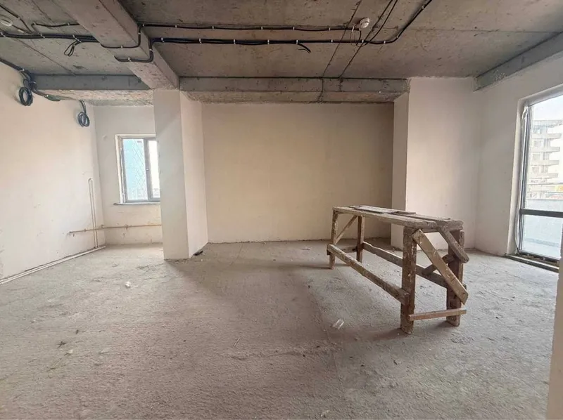 Новостройка ЖК Bobur Residence 2 комнатная 12 этаж, 61,2м2. Коробка — фото 1
