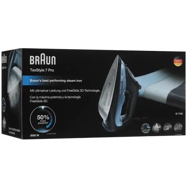 Утюг Braun SI7160BL / Dazmol Braun SI7160BL — фото 3