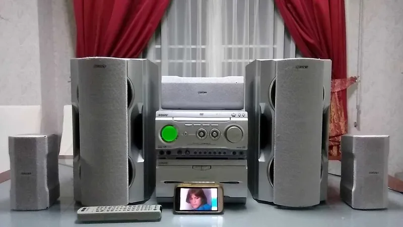 Sony MHC-WZ80D 600W musiqa markazi 5