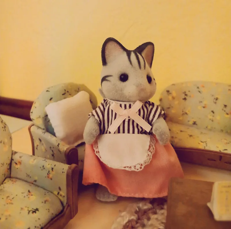 Sylvanian Families семья кошек, папа с мамой — фото 1 Sylvanian Families семья кошек, папа с мамой — фото 1