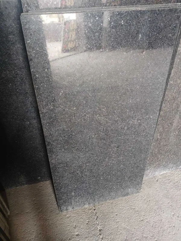 Ash black granit Fasad uchun Rangi o'zgarmas qora tosh