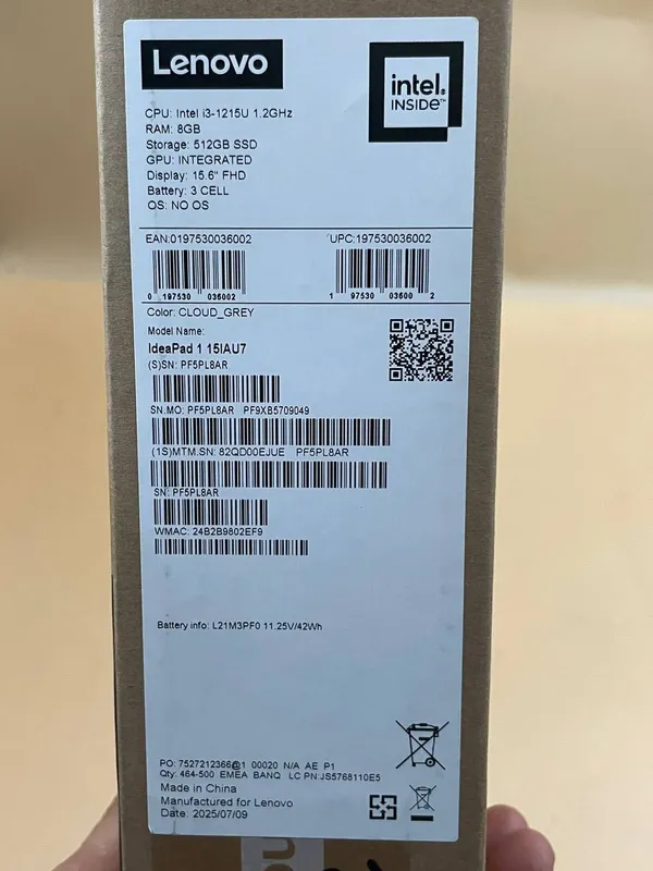 Lenovo IP 1 15IAU7 — фото 3