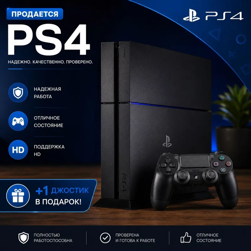 Плейстейшен 4 с играми