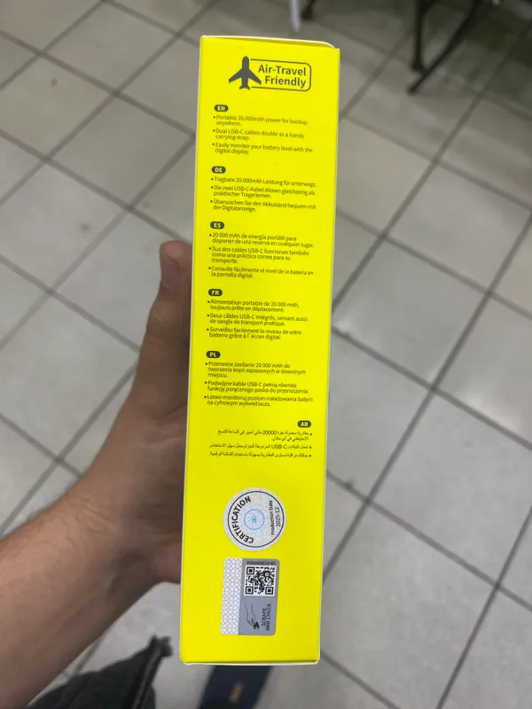 Baseus Powerbank Enerfill FC11 — фото 1