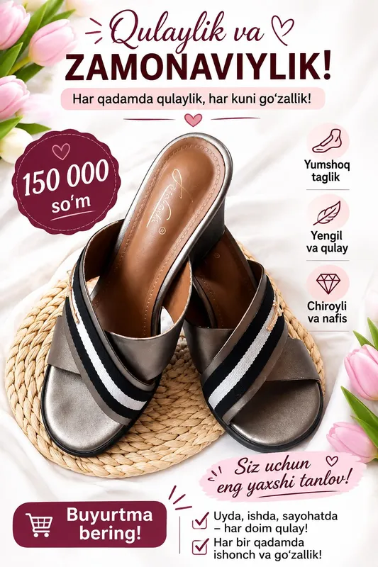 Poshnali oyoq kiyim 1