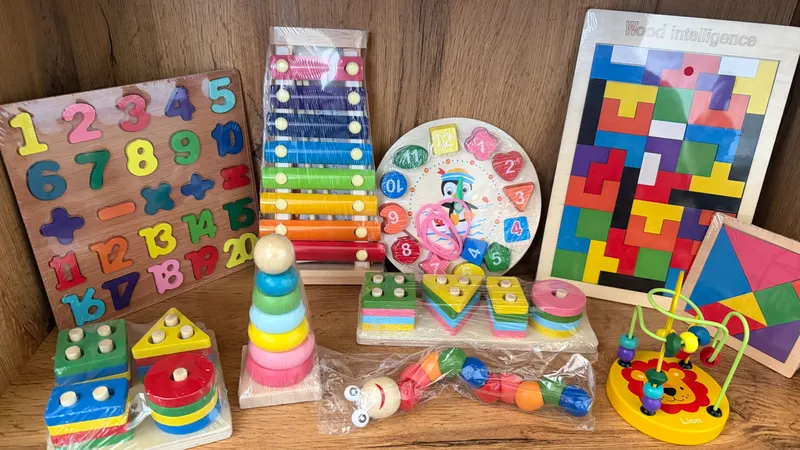 Montessori nabor • rivojlantiruvchi o’yinchoqlar 2