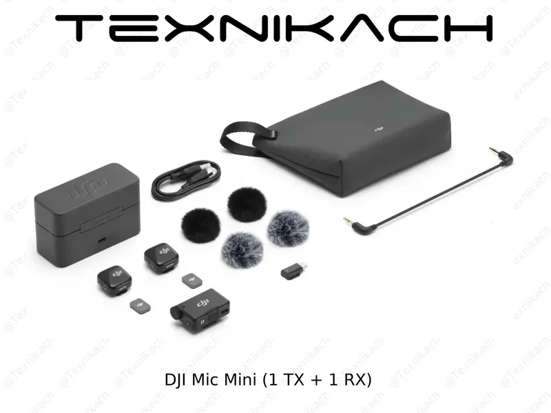 DJI Mic Mini (2 TX + 1 RX) • Доставка • Проверка при получении