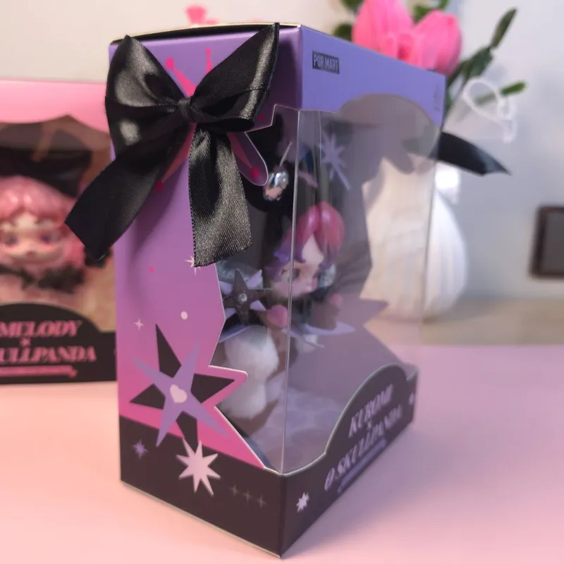 Оригинал Popmart Куроми Sanrio x Skullpanda брелок blindbox — фото 5