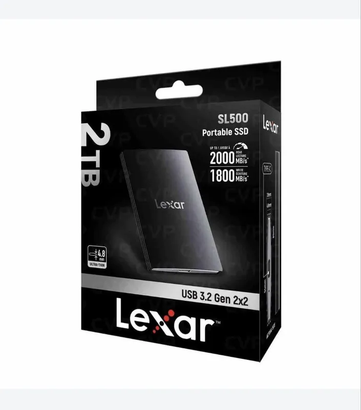 Lexar. ssd magsafe sl500. 1 tb. 2 tb. Портативный portable. — фото 3