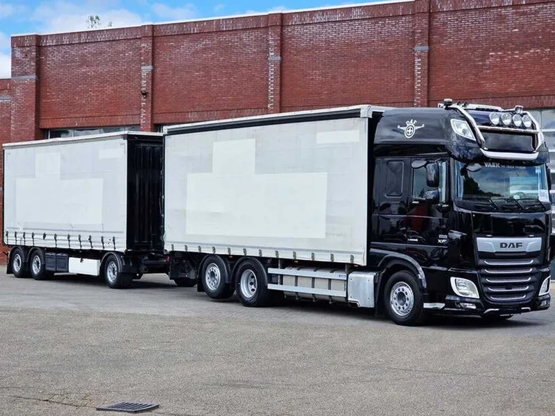 Тентованный грузовик DAF XF 480 SSC 6x2 3