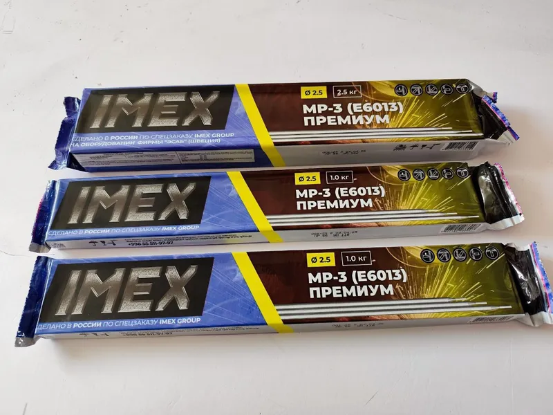 Электроды сварочные MR-3 Premium Рутиловые 6013 1 Электроды сварочные MR-3 Premium Рутиловые 6013 1