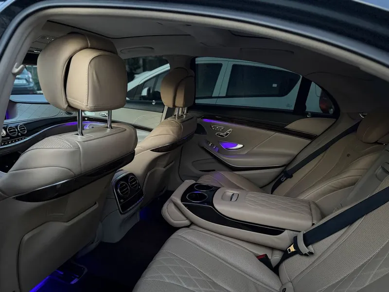 Mercedes-Benz w222 s500 4matic avtomobilida transfer xizmatlari ! — фото 3