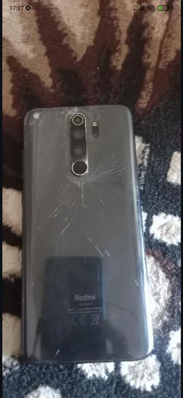 Redmi note 8 pro xotira Si 64 ga 4 ekran singan