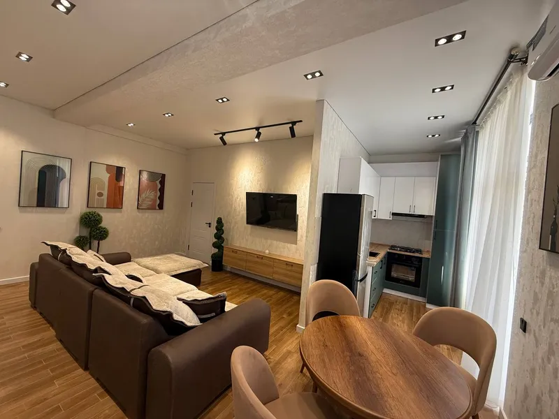 Продаётся 3-комнатный дуплекс в ЖК Moderno (100 м²), с ремонтом, панорамный вид 1