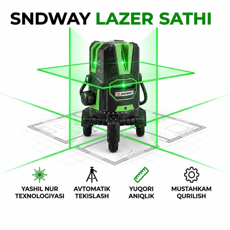 Laser Level H‑D651G — lazer darajasi Laser Level H‑D651G — lazer darajasi