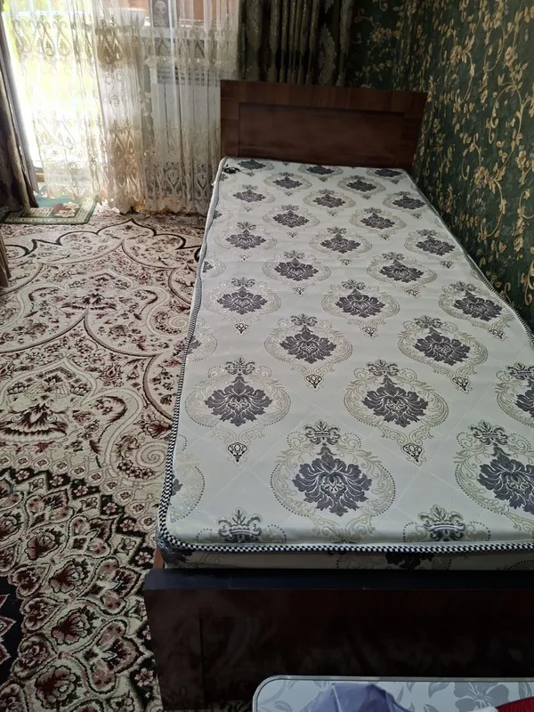 2та кроват, 1та шкаф, 1та трюмо комплект сотилади — фото 2