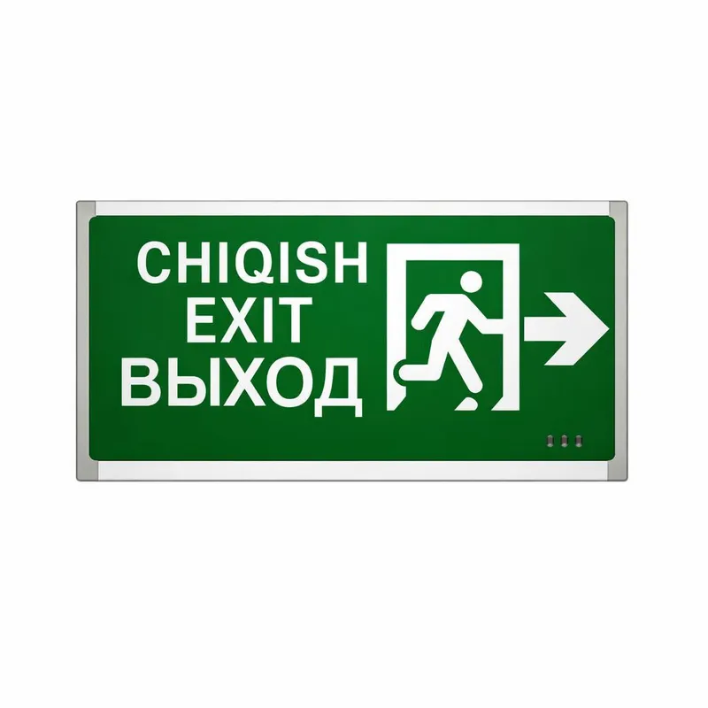 Знак Эвакуации Табло указатель Эвакуации — фото 1
