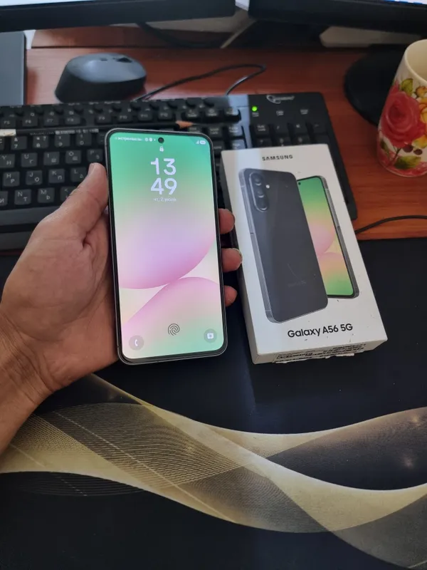 Samsung A56 5G 8/256gb ideal ochilmagan usta kurmagan aybi yuq tozza — фото 2