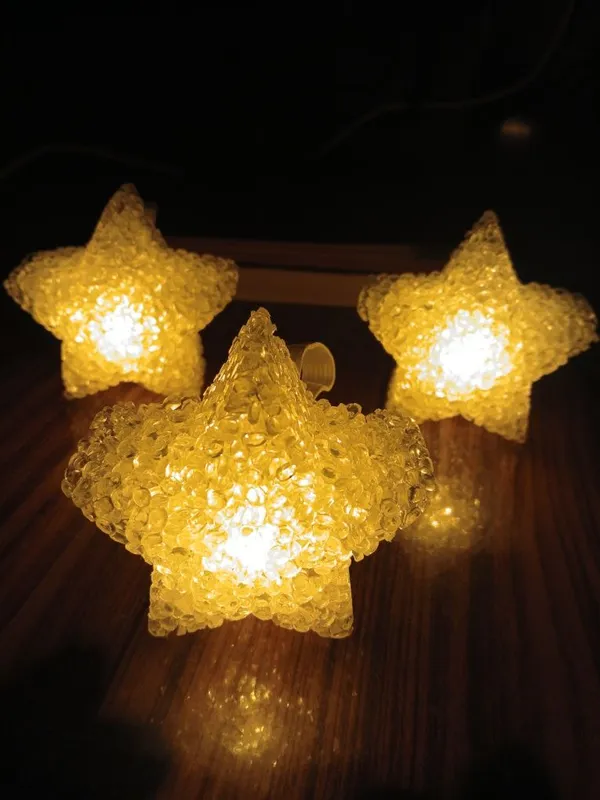 Dekorativ yulduzcha LED chiroqlar – chiroyli bezak uchun — фото 1