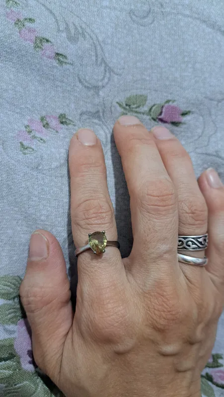 серебро.кулон,серги,колцо,цепочка.камень султанит. 3