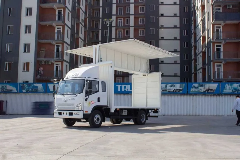 Metall qobiqli (цельнометаллический бабочка)Avtofurgon FAW Tiger V