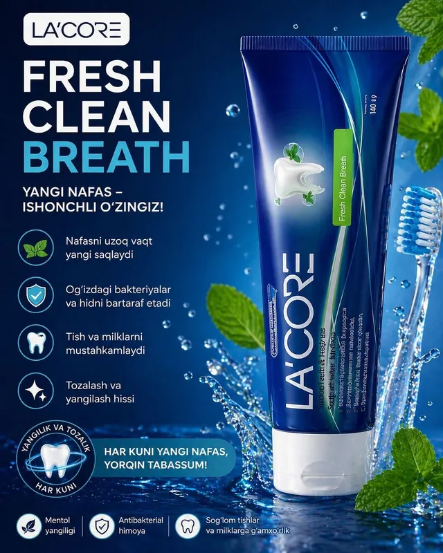 LA'CORE Fresh Clean Breath