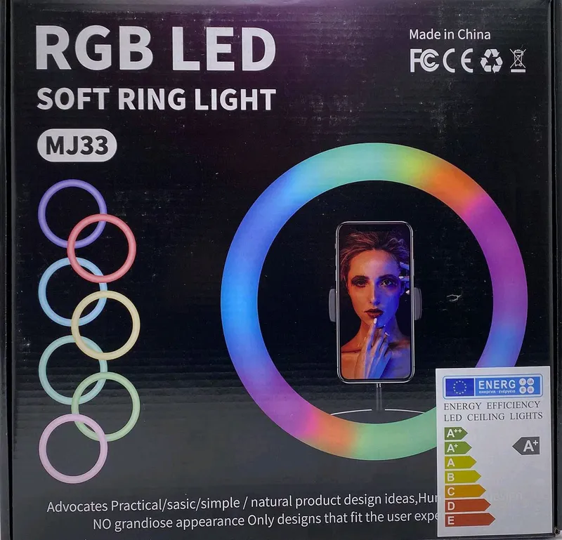 Led Lampa RGB MJ33