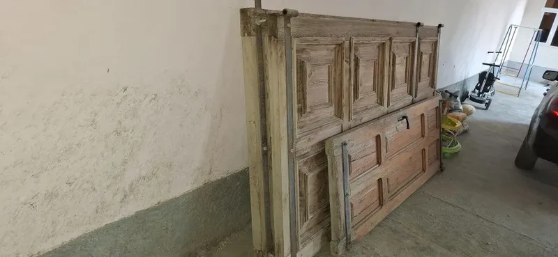 Деревянный ворота