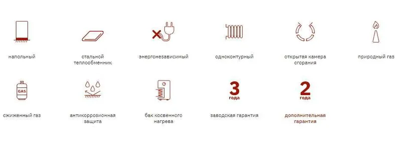 Котел Лемакс Премиум N с открытой камерой сгорания мощностью 25 кВт — фото 6